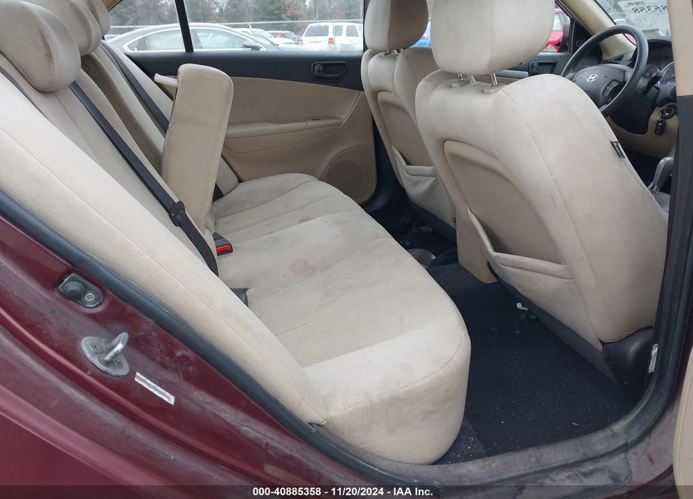 2009 HYUNDAI SONATA GLS VIN: 5NPET46C49H522555
