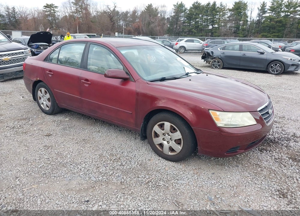 2009 HYUNDAI SONATA GLS VIN: 5NPET46C49H522555