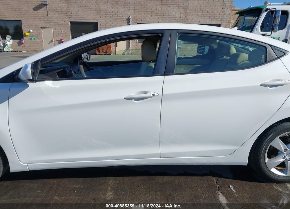2012 HYUNDAI ELANTRA GLS VIN: 5NPDH4AE1CH065488