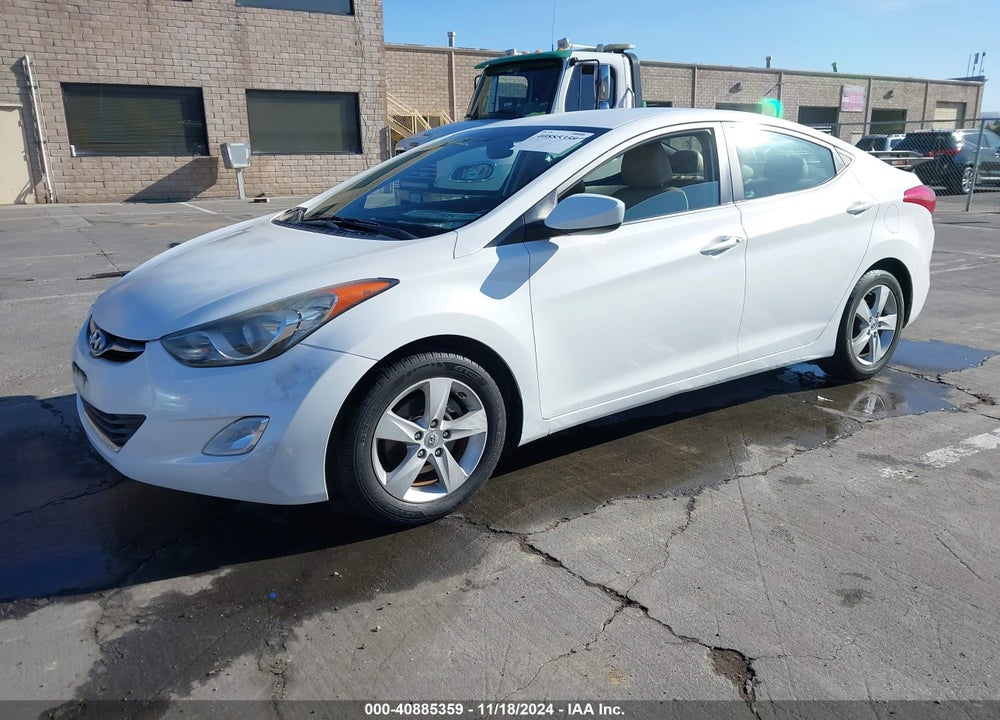 2012 HYUNDAI ELANTRA GLS VIN: 5NPDH4AE1CH065488