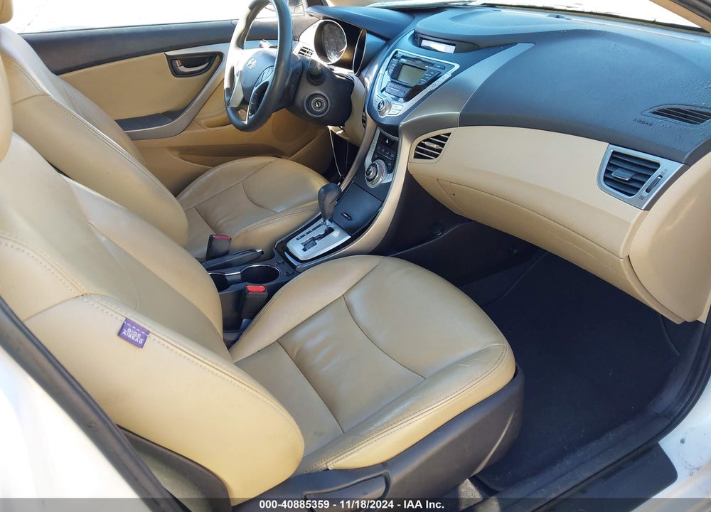 2012 HYUNDAI ELANTRA GLS VIN: 5NPDH4AE1CH065488