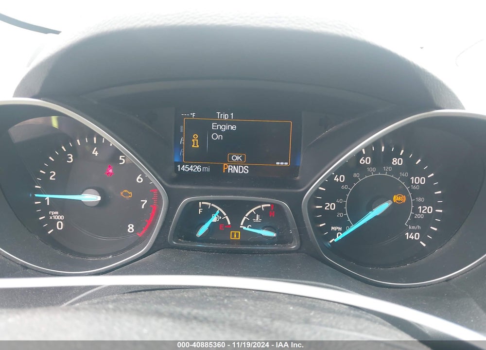 2017 FORD ESCAPE SE VIN: 1FMCU0GDXHUA18953
