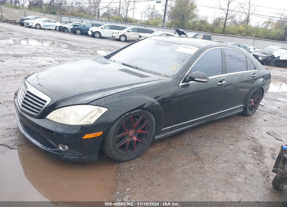 2007 MERCEDES-BENZ S 550 VIN: WDDNG71X57A084705