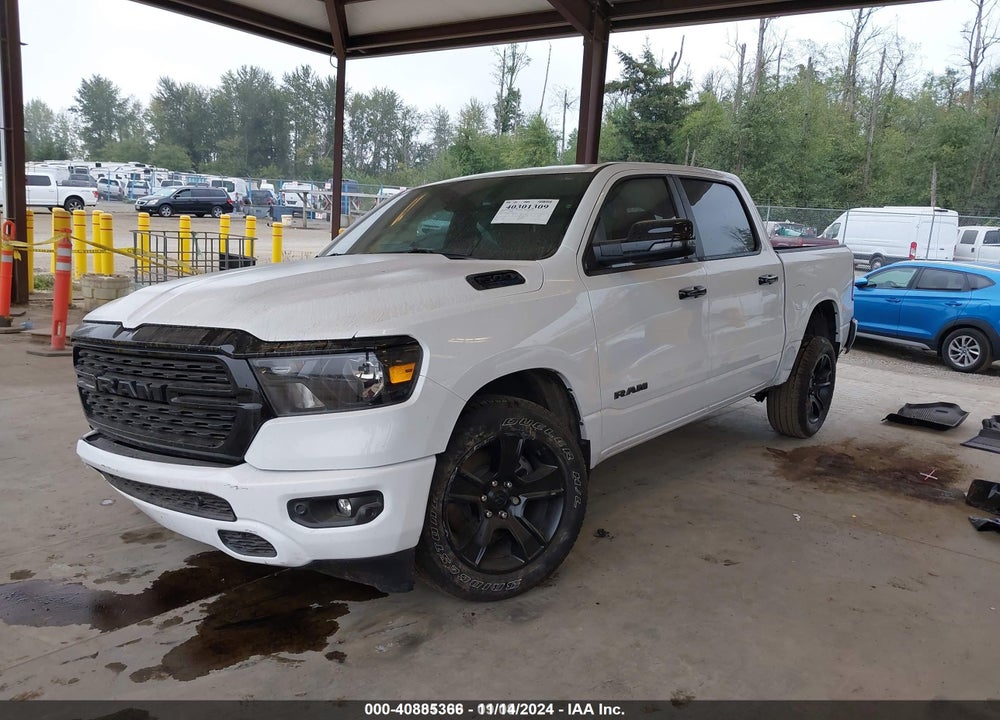 2024 RAM 1500 BIG HORN 4X4 5'7 BOX VIN: 1C6SRFFT0RN136042