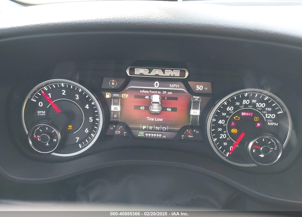 2024 RAM 1500 BIG HORN 4X4 5'7 BOX VIN: 1C6SRFFT0RN136042