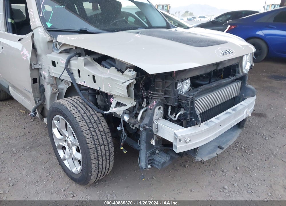 2016 JEEP RENEGADE LATITUDE VIN: ZACCJABTXGPD34001