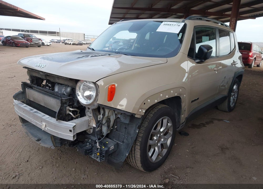 2016 JEEP RENEGADE LATITUDE VIN: ZACCJABTXGPD34001