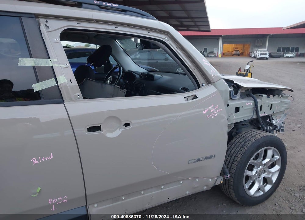 2016 JEEP RENEGADE LATITUDE VIN: ZACCJABTXGPD34001
