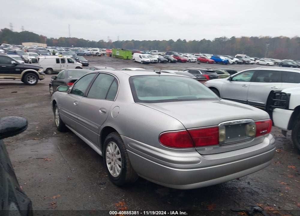 2005 BUICK LESABRE CUSTOM VIN: 1G4HP54K05U144246
