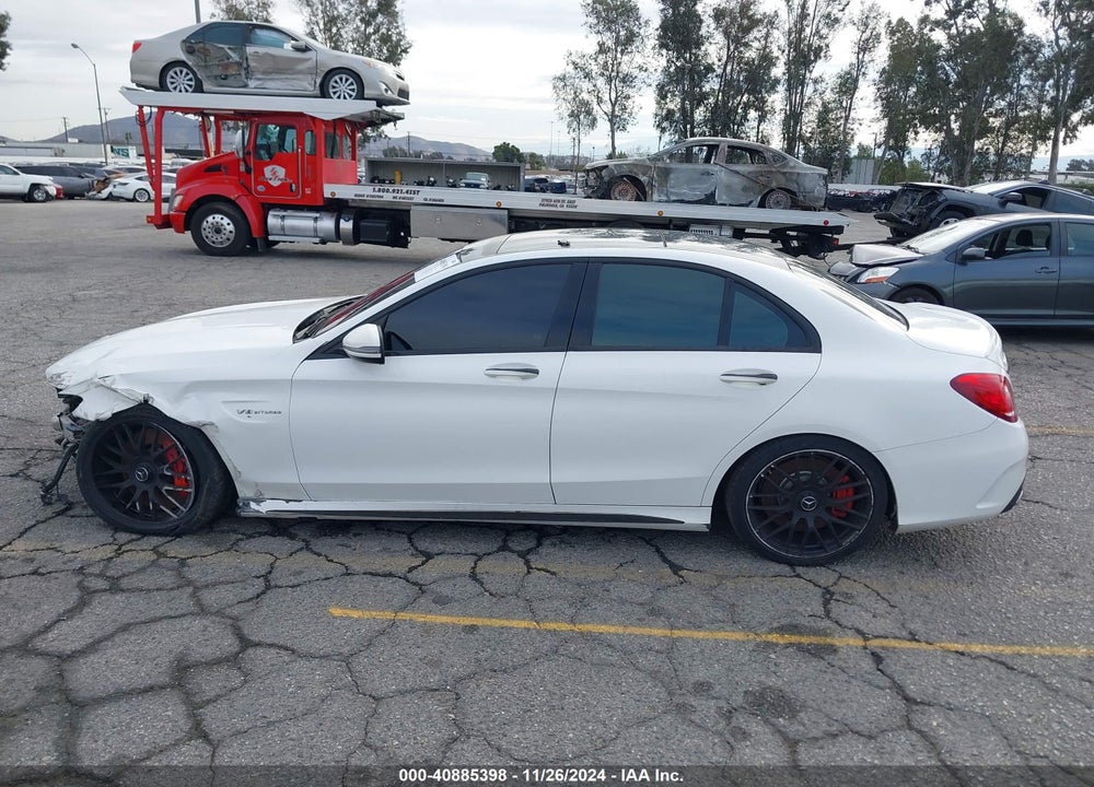 2016 MERCEDES-BENZ AMG C 63 VIN: 55SWF8HB6GU117024