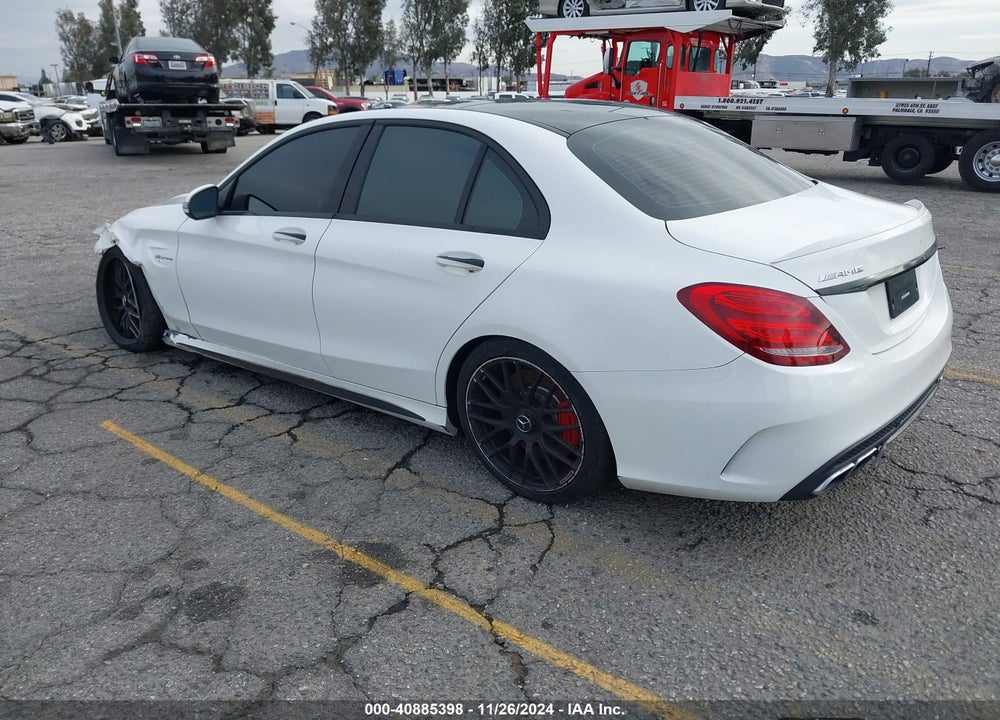 2016 MERCEDES-BENZ AMG C 63 VIN: 55SWF8HB6GU117024