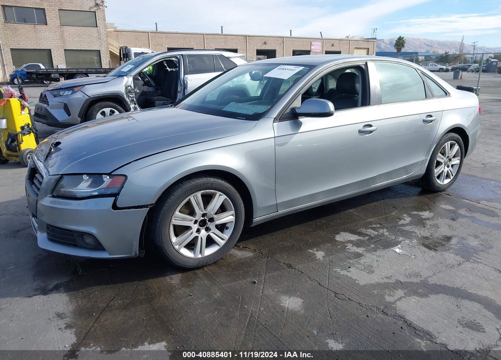2010 AUDI A4 2.0T PREMIUM VIN: WAUAFAFL9AN064579