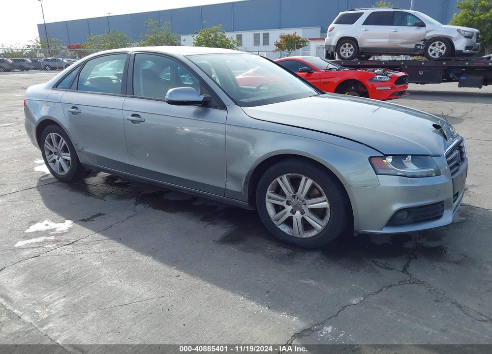 2010 AUDI A4 2.0T PREMIUM VIN: WAUAFAFL9AN064579