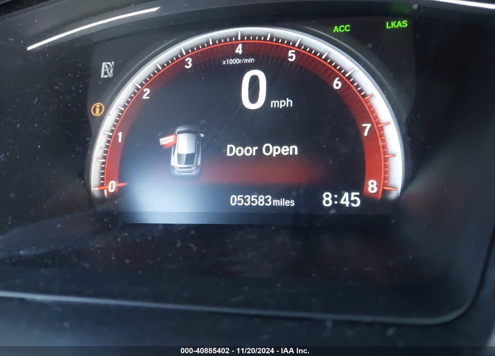 2019 HONDA CIVIC SPORT VIN: SHHFK7H48KU413548