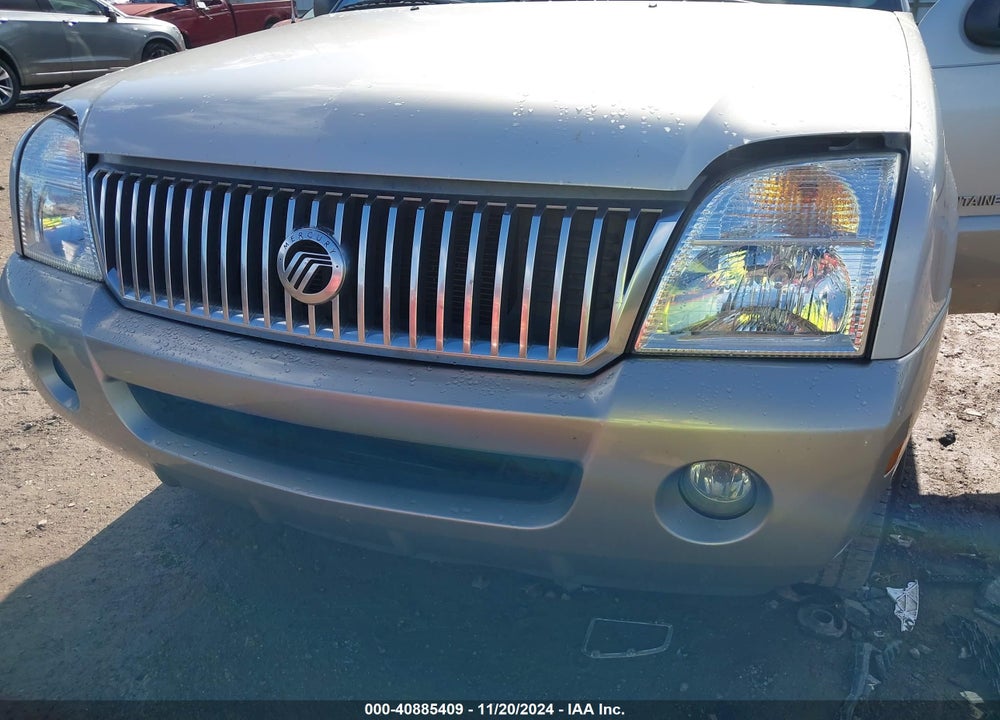 2002 MERCURY MOUNTAINEER VIN: 4M2DU86E72UJ25462