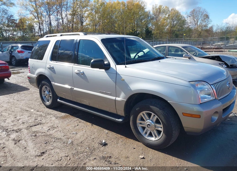 2002 MERCURY MOUNTAINEER VIN: 4M2DU86E72UJ25462