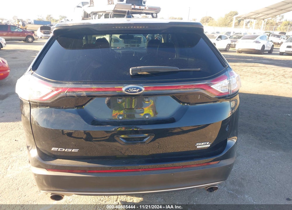 2018 FORD EDGE SEL VIN: 2FMPK3J97JBB95338
