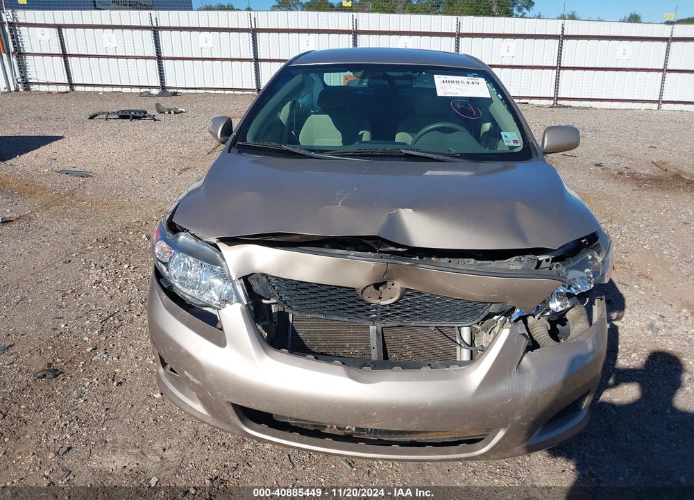 2009 TOYOTA COROLLA LE VIN: 1NXBU40E09Z037471
