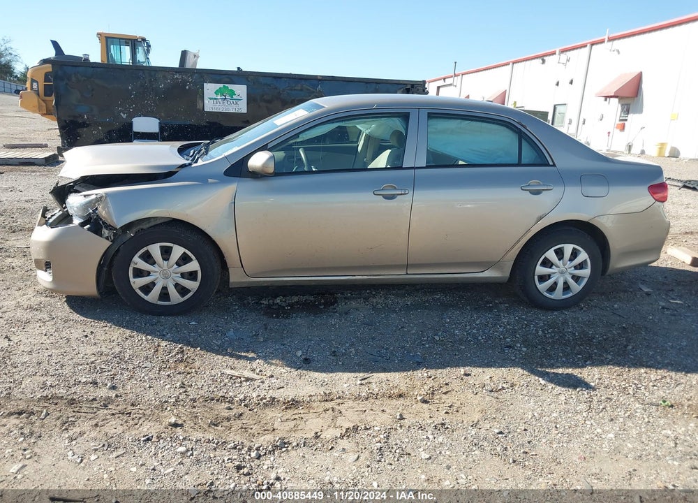 2009 TOYOTA COROLLA LE VIN: 1NXBU40E09Z037471