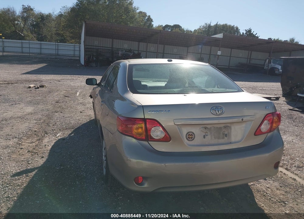 2009 TOYOTA COROLLA LE VIN: 1NXBU40E09Z037471