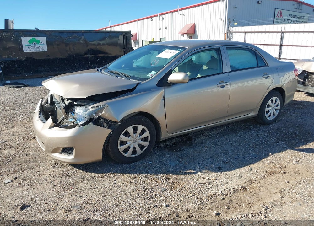 2009 TOYOTA COROLLA LE VIN: 1NXBU40E09Z037471
