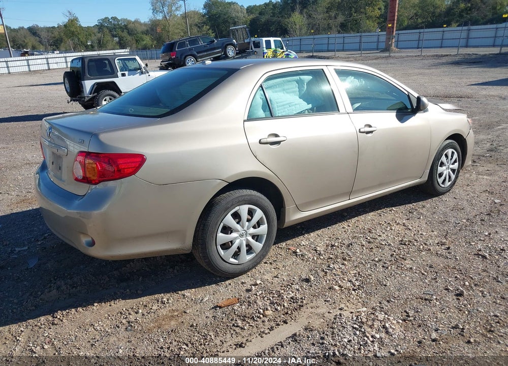 2009 TOYOTA COROLLA LE VIN: 1NXBU40E09Z037471