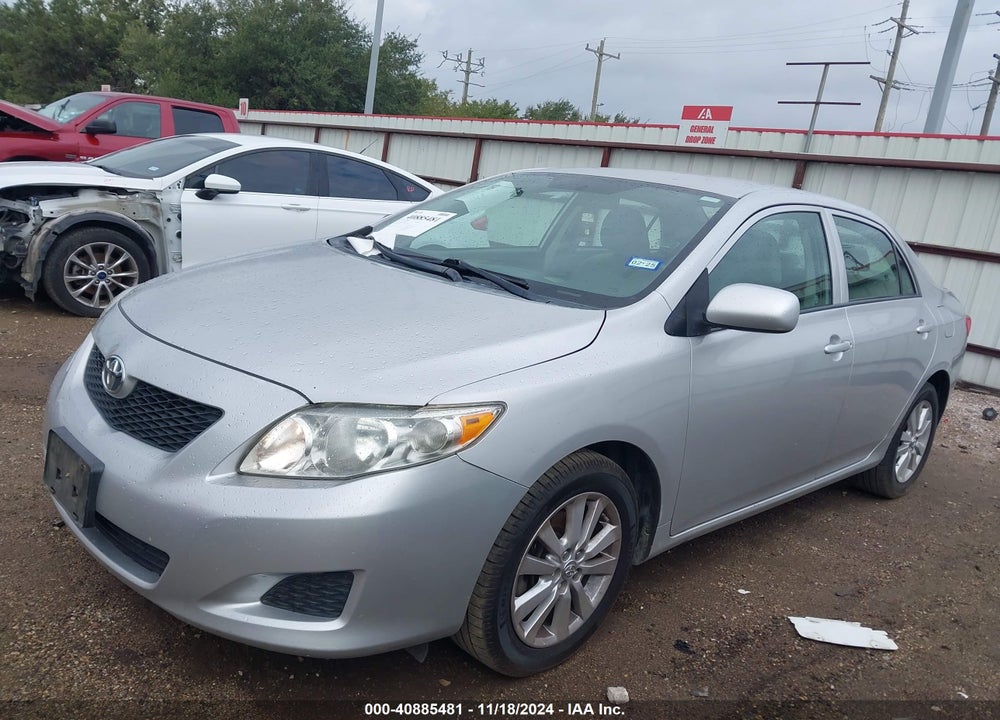 2010 TOYOTA COROLLA LE VIN: 2T1BU4EEXAC278596