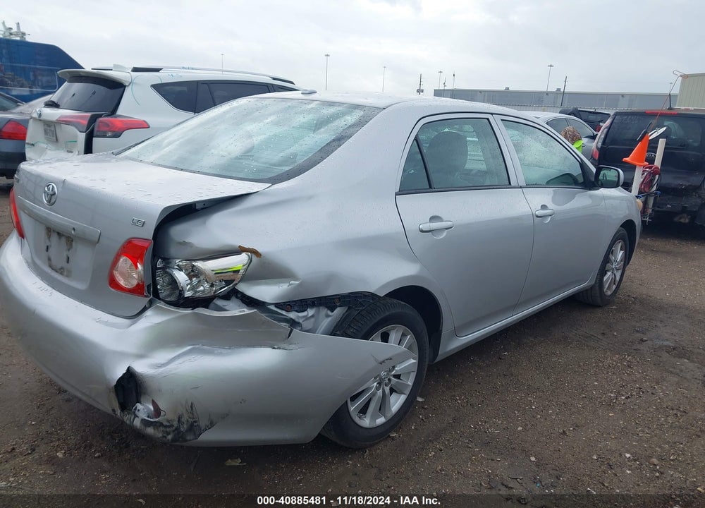 2010 TOYOTA COROLLA LE VIN: 2T1BU4EEXAC278596