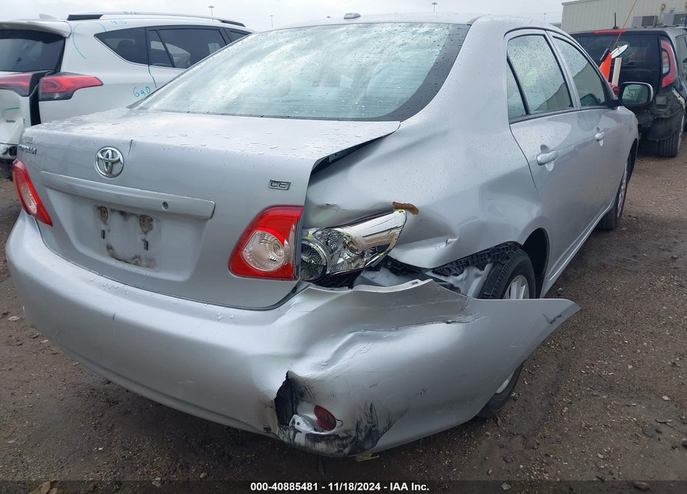2010 TOYOTA COROLLA LE VIN: 2T1BU4EEXAC278596