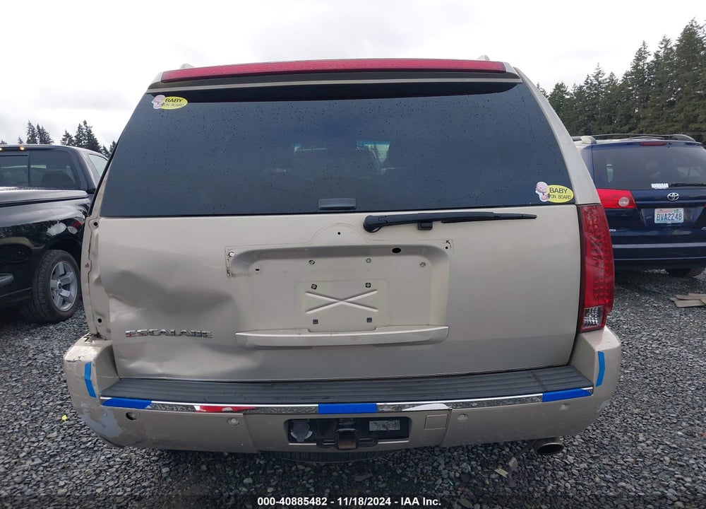 2007 CADILLAC ESCALADE STANDARD VIN: 1GYFK63827R212357