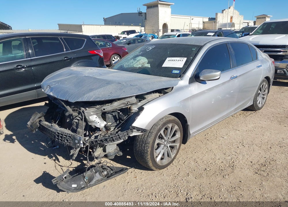 2014 HONDA ACCORD SPORT VIN: 1HGCR2F5XEA009177