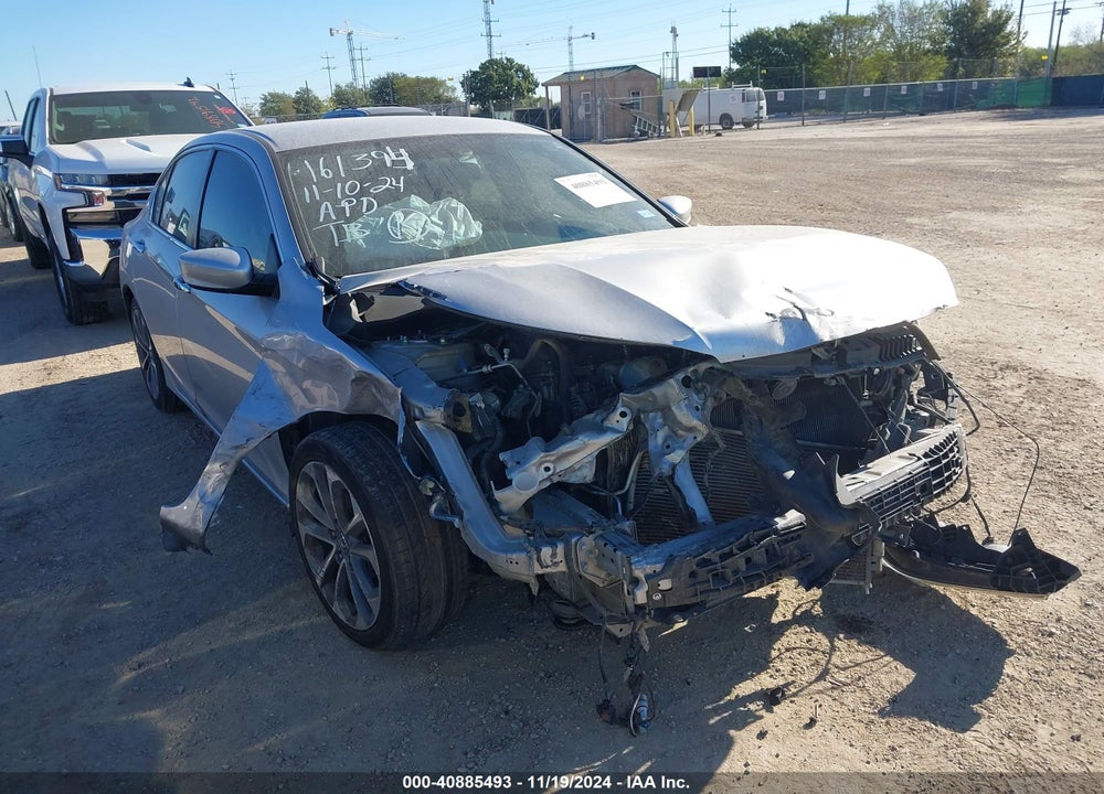 2014 HONDA ACCORD SPORT VIN: 1HGCR2F5XEA009177