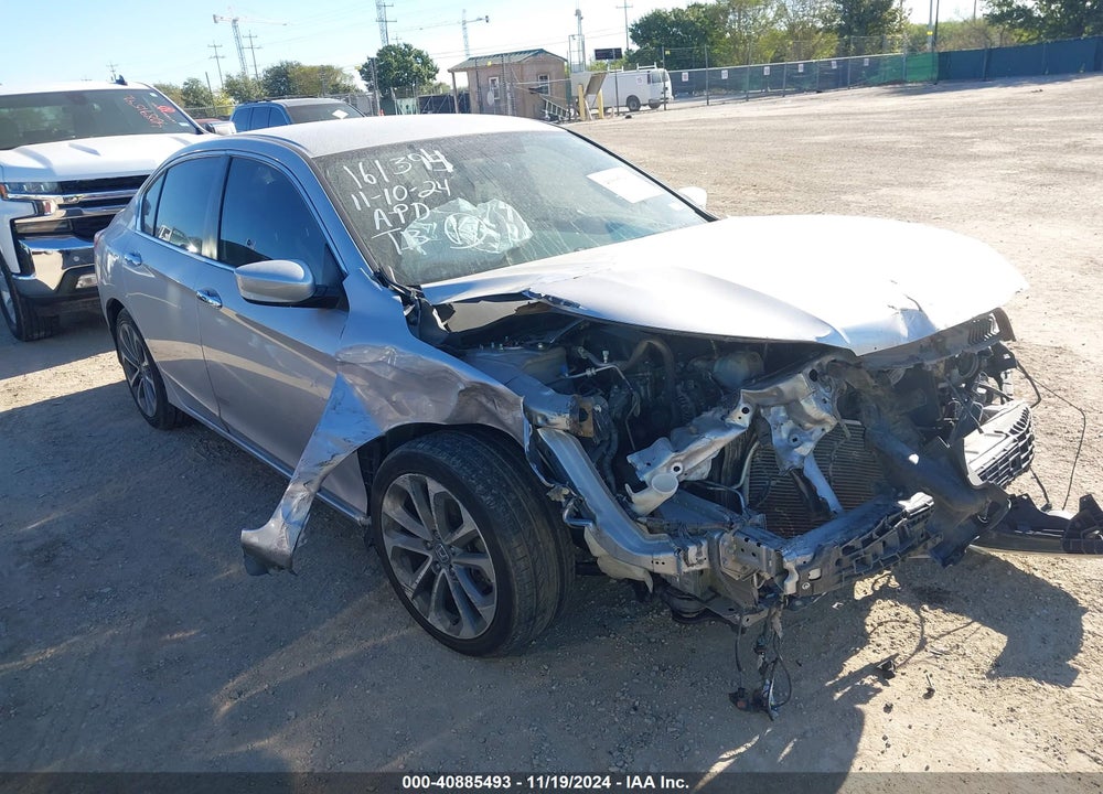 2014 HONDA ACCORD SPORT VIN: 1HGCR2F5XEA009177