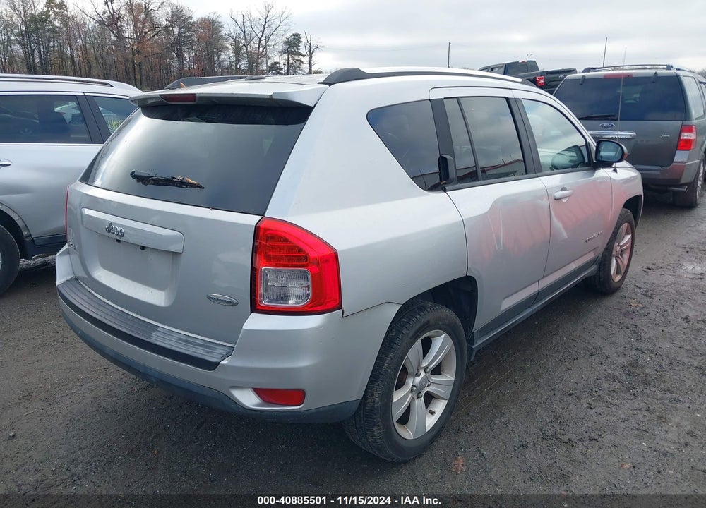 2012 JEEP COMPASS LATITUDE VIN: 1C4NJDEBXCD717698