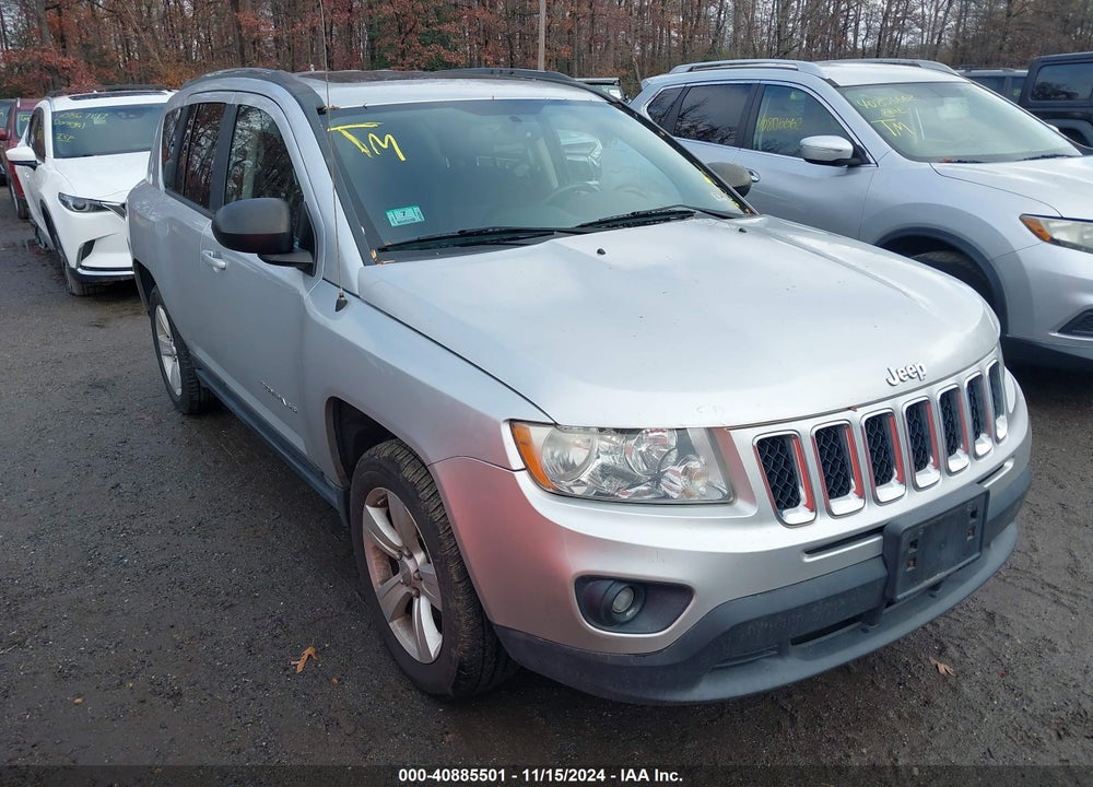 2012 JEEP COMPASS LATITUDE VIN: 1C4NJDEBXCD717698