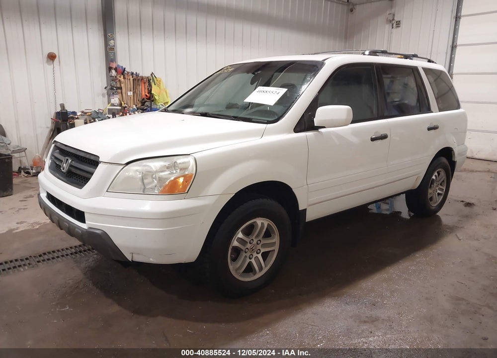 2005 HONDA PILOT EX-L VIN: 5FNYF18575B025168