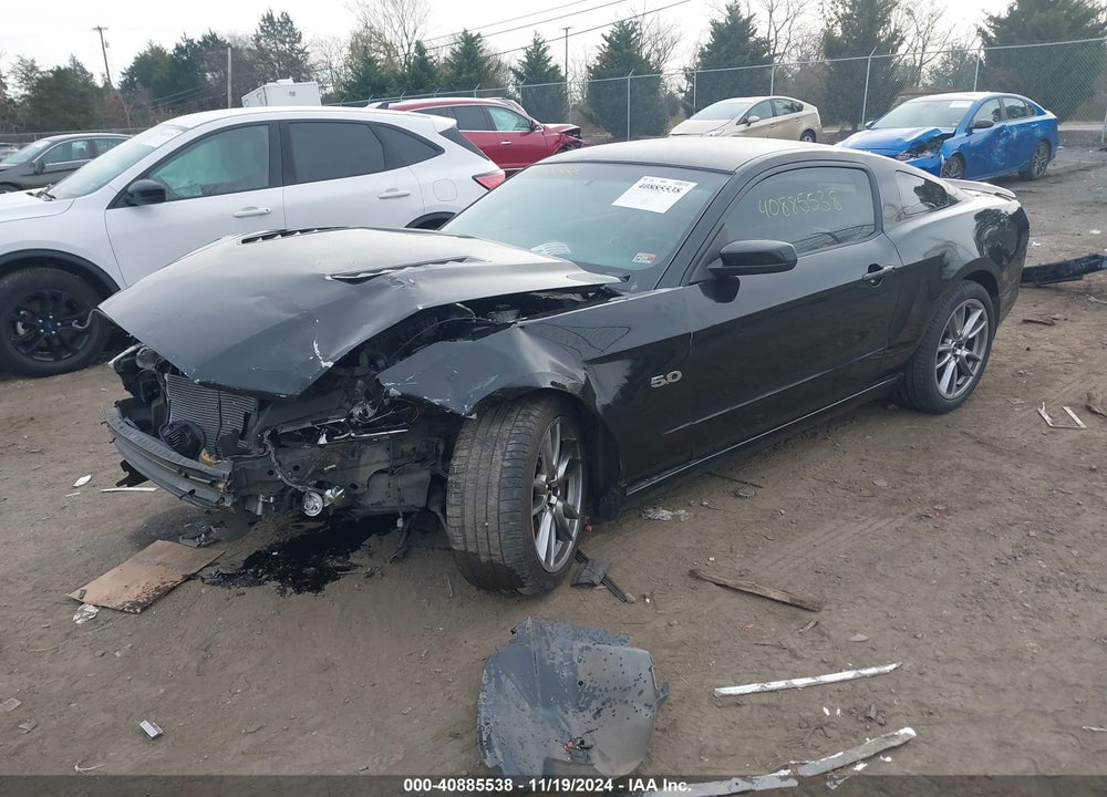 2013 FORD MUSTANG VIN: 1ZVBP8CF4D5238197