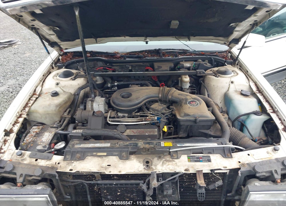 1992 CADILLAC DEVILLE VIN: 1G6CD53B6N4202355
