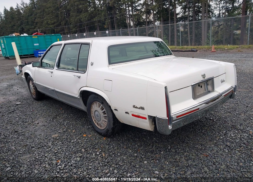 1992 CADILLAC DEVILLE VIN: 1G6CD53B6N4202355