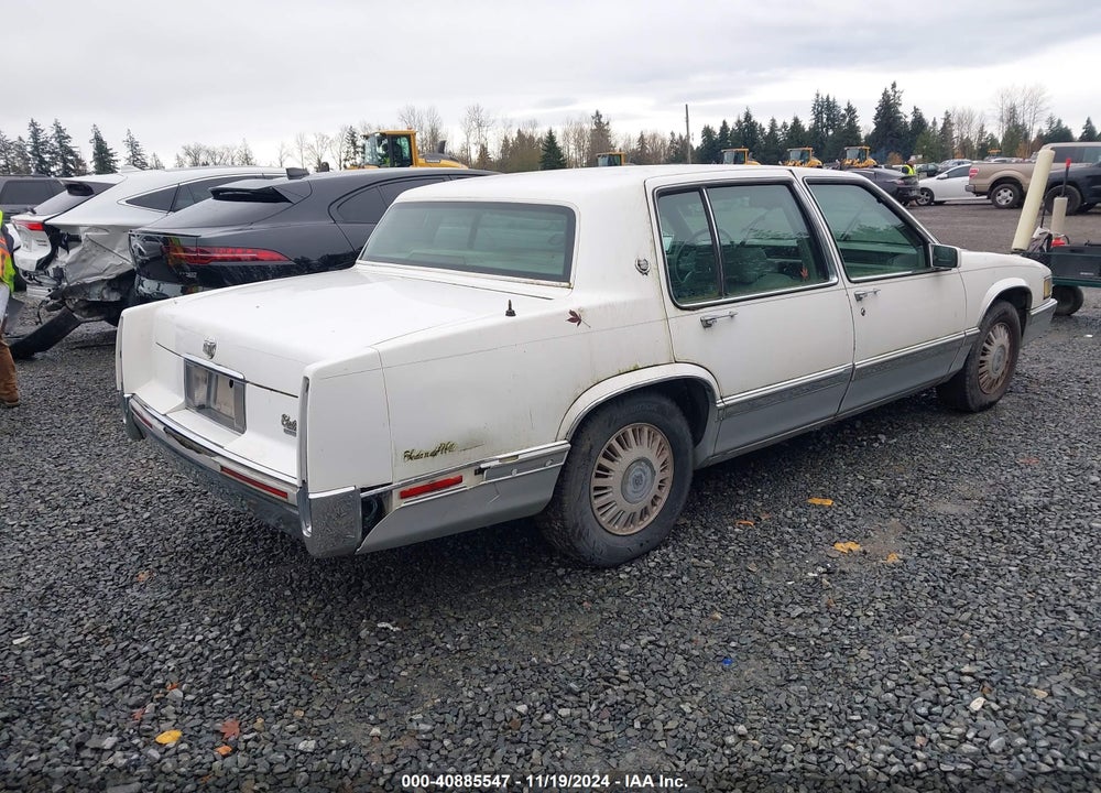 1992 CADILLAC DEVILLE VIN: 1G6CD53B6N4202355