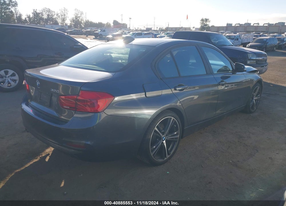 2018 BMW 320I VIN: WBA8A9C58JAH13624