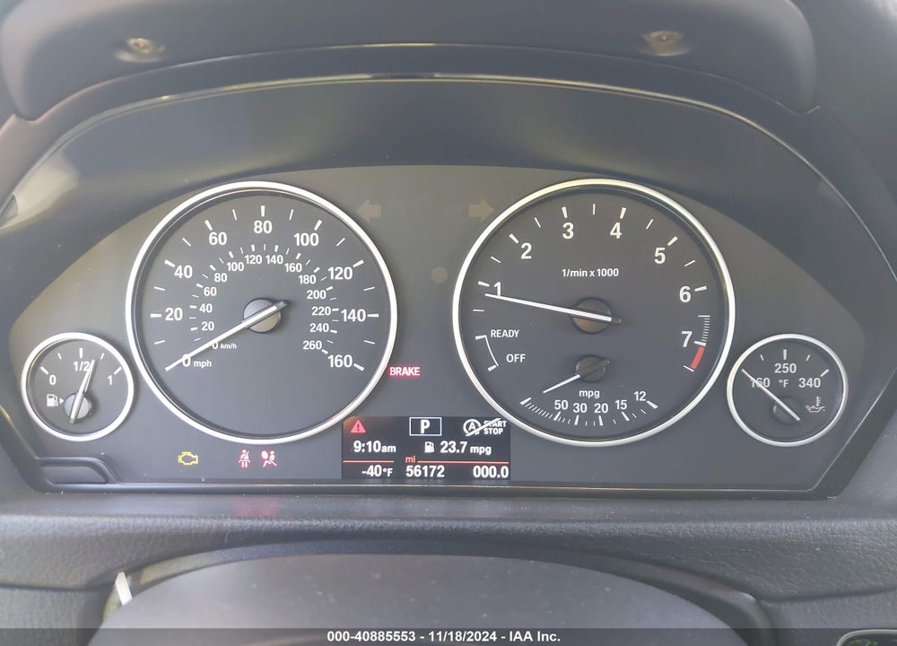 2018 BMW 320I VIN: WBA8A9C58JAH13624