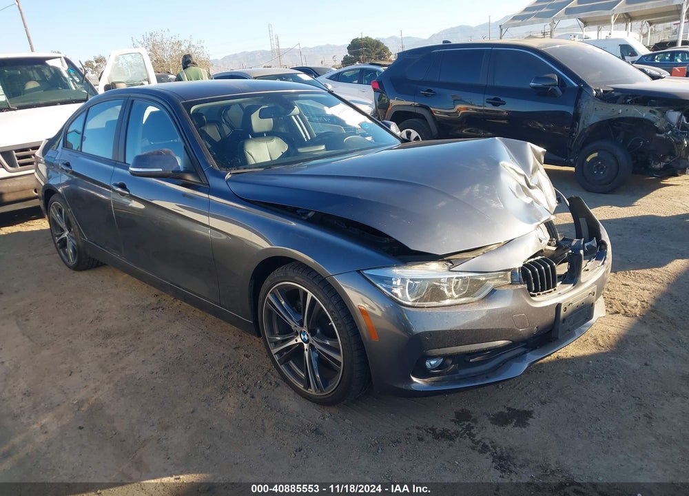 2018 BMW 320I VIN: WBA8A9C58JAH13624