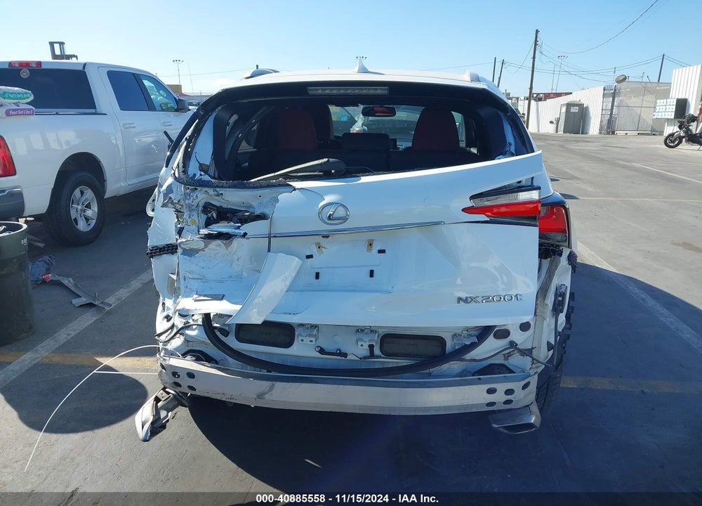 2017 LEXUS NX 200T F SPORT VIN: JTJYARBZ3H2083789