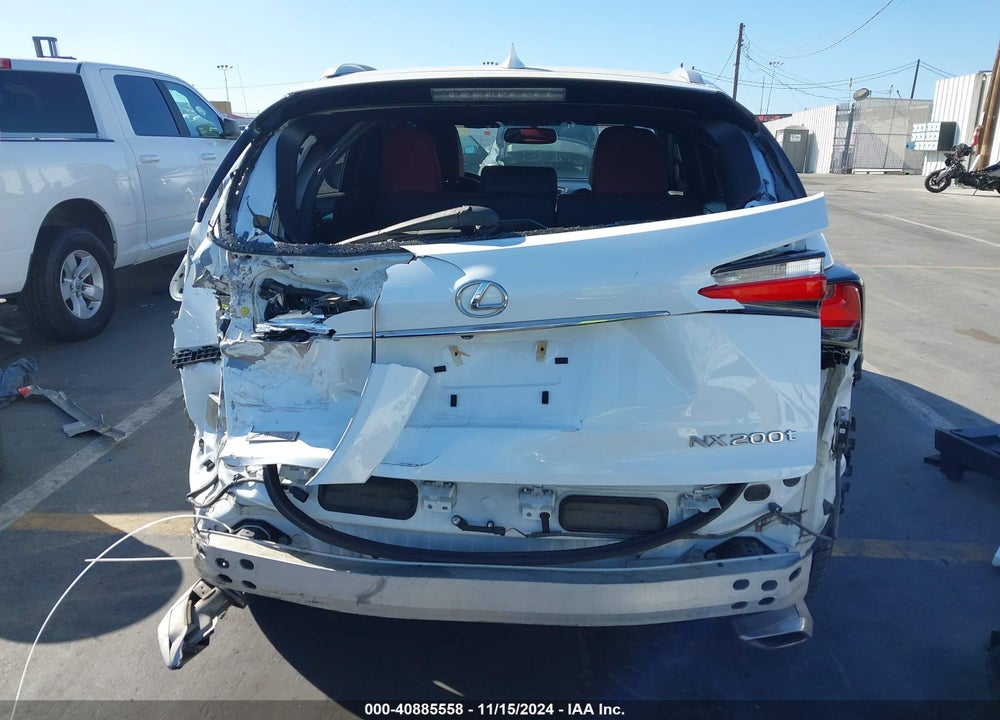 2017 LEXUS NX 200T F SPORT VIN: JTJYARBZ3H2083789