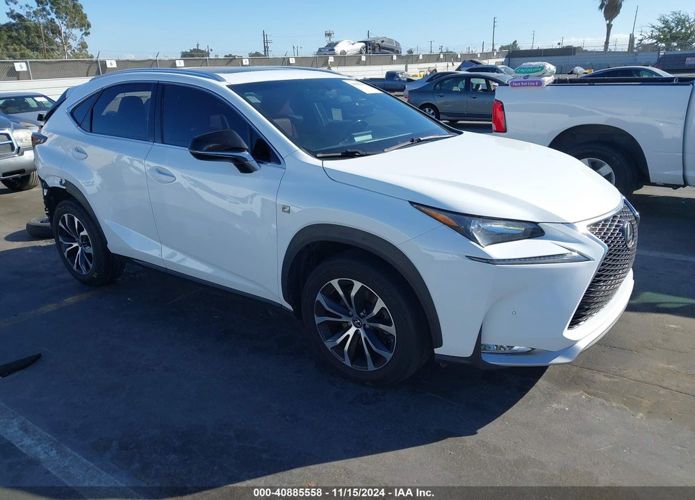 2017 LEXUS NX 200T F SPORT VIN: JTJYARBZ3H2083789