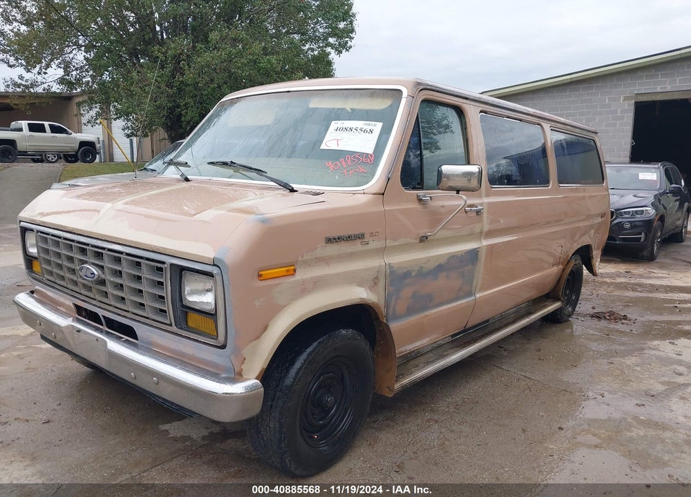 1987 FORD ECONOLINE E150 VAN VIN: 1FTDE15N7HHA48850