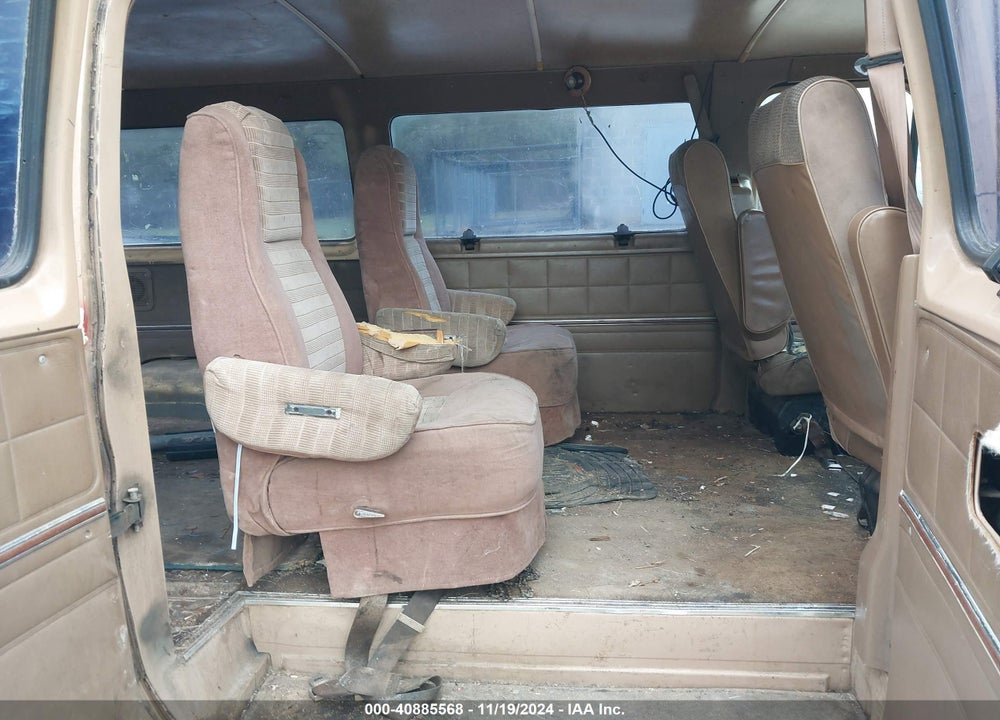 1987 FORD ECONOLINE E150 VAN VIN: 1FTDE15N7HHA48850