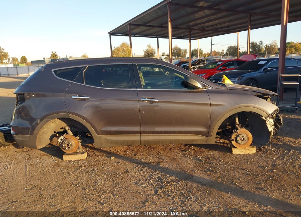 2017 HYUNDAI SANTA FE SPORT VIN: 5XYZU3LB6HG397665