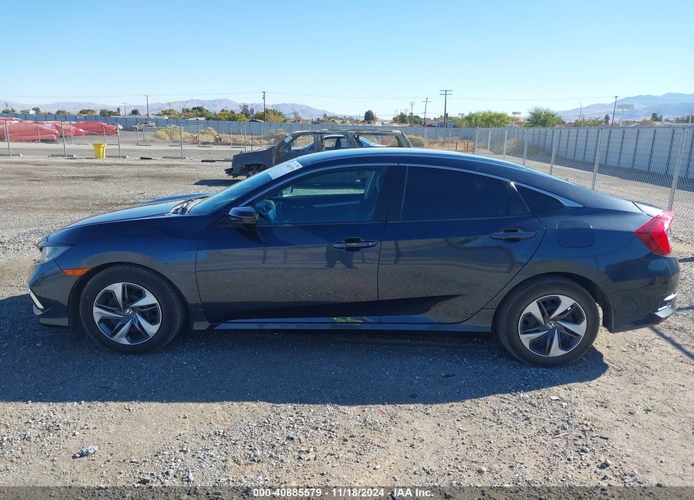 2019 HONDA CIVIC LX VIN: 19XFC2F68KE200949